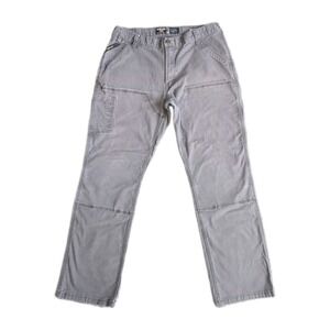 Ariat Rebar Relaxed Straight M4 Work Pants Gray Utility Men's 36x32 Durable